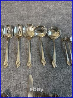 Oneida Leander Stainless Service For 8, 9 Piece Serving Set And More 58 Pieces