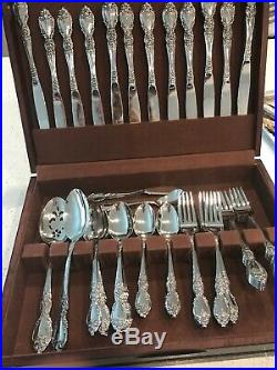 Oneida Louisiana 67 Piece Service for 12 Flatware Set Stainless -new Out Of Box