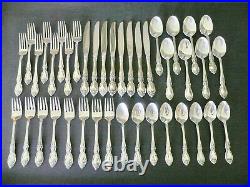 Oneida Louisiana Community Stainless Set for 8 40 pieces Knives Spoons Forks