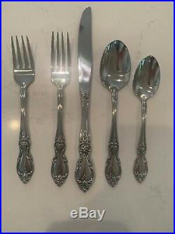 Oneida Louisiana Stainless Flatware, 8 5-Piece Place Settings (Set Of 40 Total)