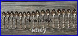 Oneida Louisiana Stainless Flatware Set 42 Pc Service For 8 Vtg USA Canada Oneida Louisiana Stainless Flatware Set 42 Pc Service For 8 Vtg USA Canada
