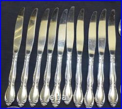 Oneida Ltd. Strathmore 64pc Set Stainless Flatware Deluxe
