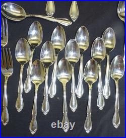 Oneida Ltd. Strathmore 64pc Set Stainless Flatware Deluxe