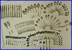 Oneida MANSFIELD Stainless Wm A Rogers Deluxe Ltd Flatware 104 pcs Set and Box