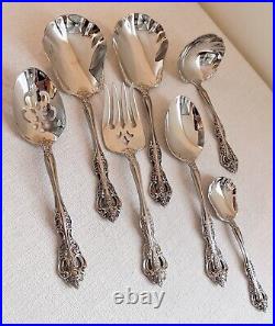 Oneida MICHELANGELO 18/10 Stainless Flatware Hostess Serving Set 7 Pieces