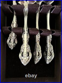 Oneida MICHELANGELO 4 Piece Hostess Set Cube Stainless Flatware New in Box