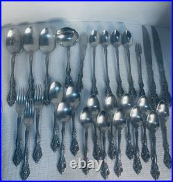 Oneida MICHELANGELO Stainless CUBE Gravy Set Of 28