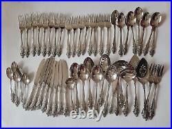 Oneida MICHELANGELO Stainless Flatware 52 PCS Some Serving Pieces