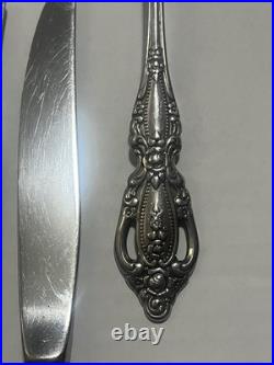 Oneida MONTE CARLO Deluxe Stainless Flatware Lot Of 50 Pieces