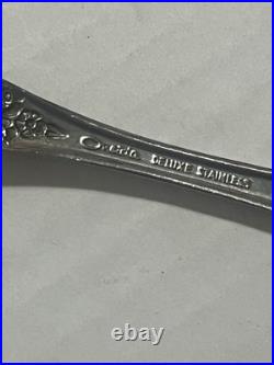 Oneida MONTE CARLO Deluxe Stainless Flatware Lot Of 50 Pieces