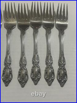 Oneida MONTE CARLO Deluxe Stainless Flatware Lot Of 50 Pieces