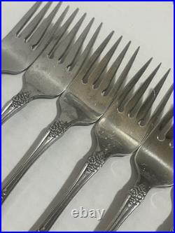 Oneida MONTE CARLO Deluxe Stainless Flatware Lot Of 50 Pieces