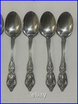 Oneida MONTE CARLO Deluxe Stainless Flatware Lot Of 50 Pieces