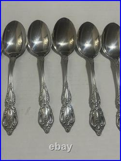 Oneida MONTE CARLO Deluxe Stainless Flatware Lot Of 50 Pieces