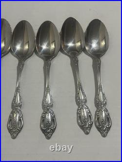 Oneida MONTE CARLO Deluxe Stainless Flatware Lot Of 50 Pieces