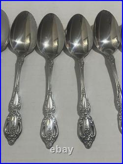 Oneida MONTE CARLO Deluxe Stainless Flatware Lot Of 50 Pieces