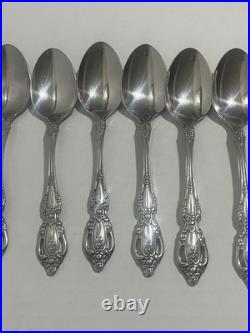 Oneida MONTE CARLO Deluxe Stainless Flatware Lot Of 50 Pieces