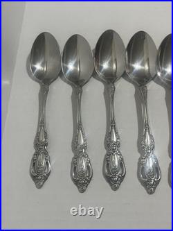 Oneida MONTE CARLO Deluxe Stainless Flatware Lot Of 50 Pieces