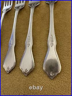 Oneida MORNING BLOSSOM (5) Dinner Fork 7 1/4 Stainless Flatware