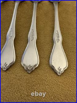Oneida MORNING BLOSSOM (5) Dinner Fork 7 1/4 Stainless Flatware