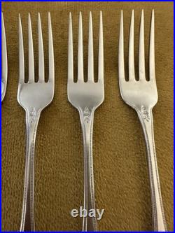 Oneida MORNING BLOSSOM (5) Dinner Fork 7 1/4 Stainless Flatware