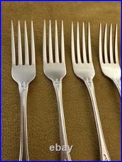 Oneida MORNING BLOSSOM (5) Dinner Fork 7 1/4 Stainless Flatware