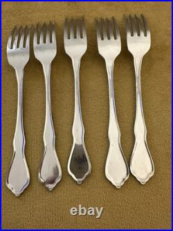 Oneida MORNING BLOSSOM (5) Dinner Fork 7 1/4 Stainless Flatware