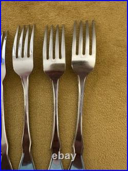 Oneida MORNING BLOSSOM (5) Dinner Fork 7 1/4 Stainless Flatware