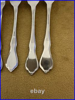 Oneida MORNING BLOSSOM (5) Dinner Fork 7 1/4 Stainless Flatware