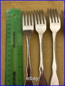 Oneida MORNING BLOSSOM (5) Dinner Fork 7 1/4 Stainless Flatware