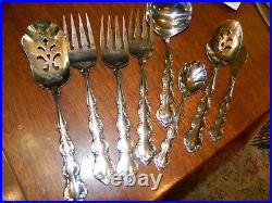 Oneida MOZART Deluxe Stainless Silverware Flatware 48 PIECES PLACE SERVING
