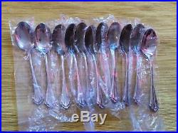 Oneida Marquette community stainless USA flatware 44 pieces