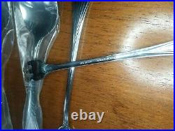 Oneida Melbourne LOT 2 Cocktail Fork & 2 Sugar Spoon Stainless Flatware