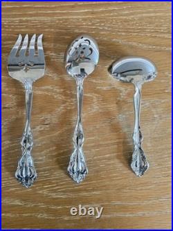 Oneida Michelangelo 52 piece Set Service for of 8 Oneida Stainless Flatware VTG