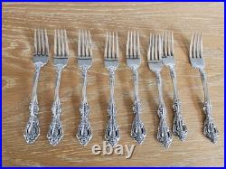 Oneida Michelangelo 52 piece Set Service for of 8 Oneida Stainless Flatware VTG