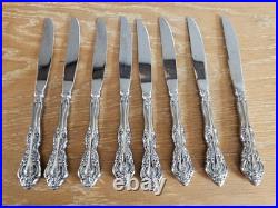 Oneida Michelangelo 52 piece Set Service for of 8 Oneida Stainless Flatware VTG