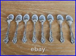 Oneida Michelangelo 52 piece Set Service for of 8 Oneida Stainless Flatware VTG