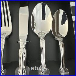 Oneida Michelangelo 53 Pc Service 8 Hostess Steak Knife Fork Spoon 18/10