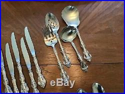 Oneida Michelangelo Cube Stainless Flatware Lot 60 Pieces Dinner Forks Spoon +++