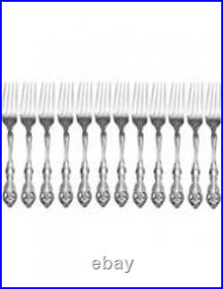 Oneida Michelangelo Fine Flatware, 18/10 Stainless, Set of 12 Dinner Forks