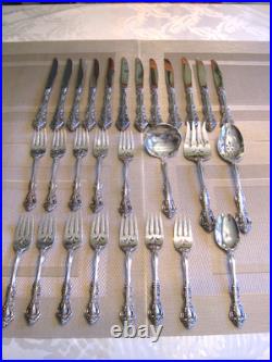 Oneida Michelangelo Stainless Flatware Mix Set With 3 Serving Pieces Total 28 Pc