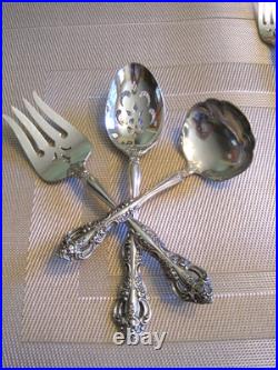 Oneida Michelangelo Stainless Flatware Mix Set With 3 Serving Pieces Total 28 Pc