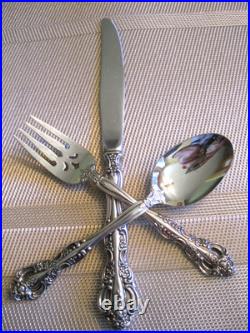Oneida Michelangelo Stainless Flatware Mix Set With 3 Serving Pieces Total 28 Pc