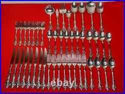 Oneida Michelangelo Stainless Flatware Silverware 46 Pieces