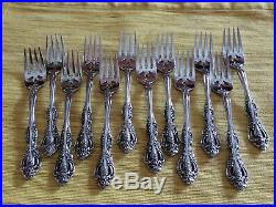 Oneida Michelangelo stainless Cube USA flatware. Set of 72 pieces