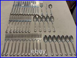 Oneida Midtowne Stainless Flatware 46 PC