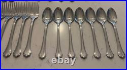 Oneida Midtowne Stainless Flatware 46 PC