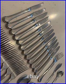Oneida Midtowne Stainless Flatware 46 PC