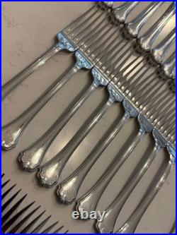 Oneida Midtowne Stainless Flatware 46 PC