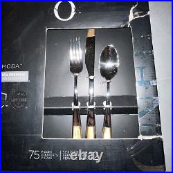 Oneida Moda Ultra Premium 18/10 Stainless Steel 75 Piece Set New In Box